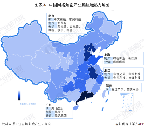 【干貨】2024年中國(guó)網(wǎng)絡(luò)短劇行業(yè)產(chǎn)業(yè)鏈現(xiàn)狀及市場(chǎng)競(jìng)爭(zhēng)格局分析北京市影視資源最集中(圖3)