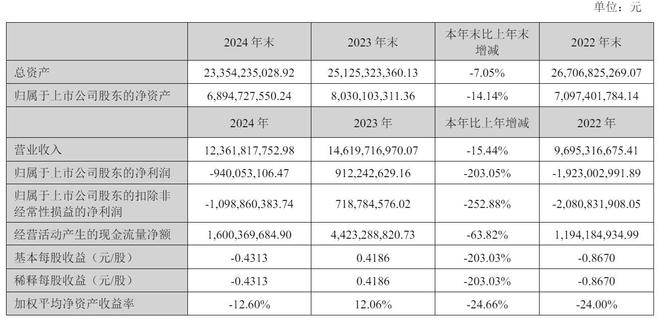 萬達(dá)電影2024年營收124億：同比降15%扣非后凈虧11億(圖1)